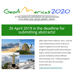 SAVE THE DATE ! GeoAmericas 2020 – du 26 au 29 avril 2020
