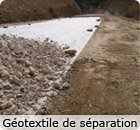 Géotextile de séparation